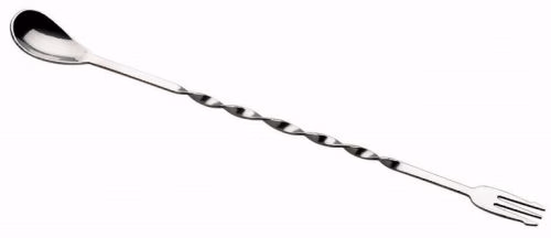 Łyżka barmańska, spiralna z trójzębem