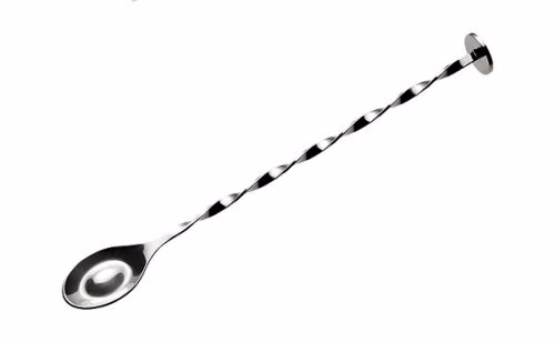 Łyżka barmańska, spiralna z tłuczkiem i miarką