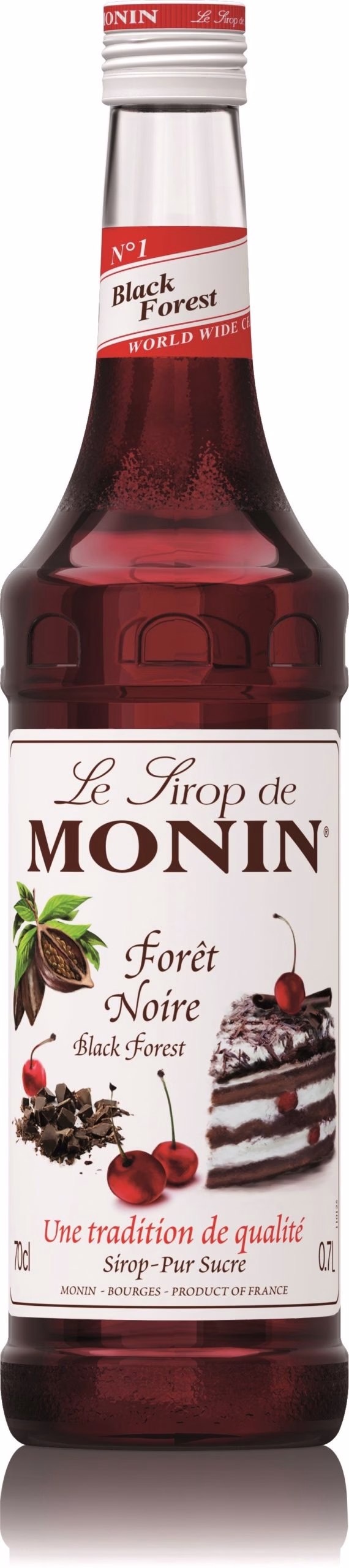 Syrop tort czekoladowo-wiśniowy BLACK FOREST