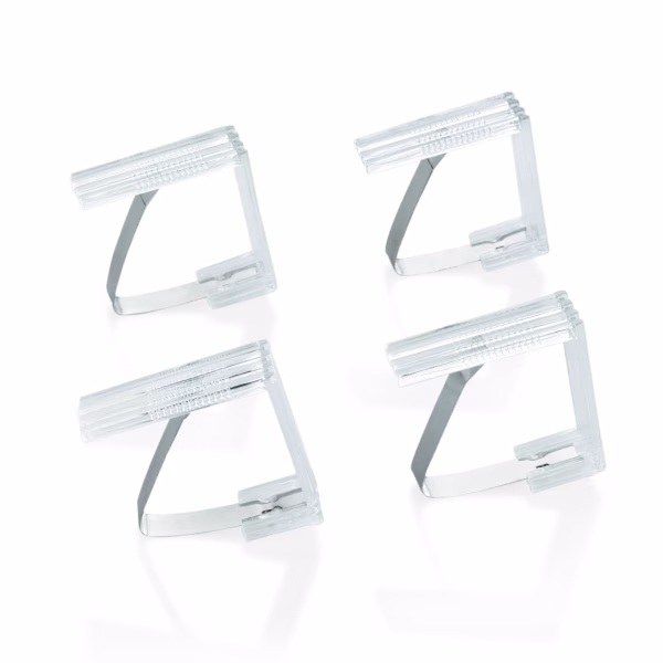 Klamry do obrusów proste